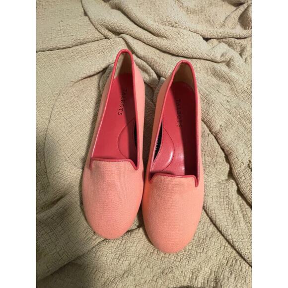 Talbots Shoes - Talbots pink slip on preppy old money flats size 6.5 new